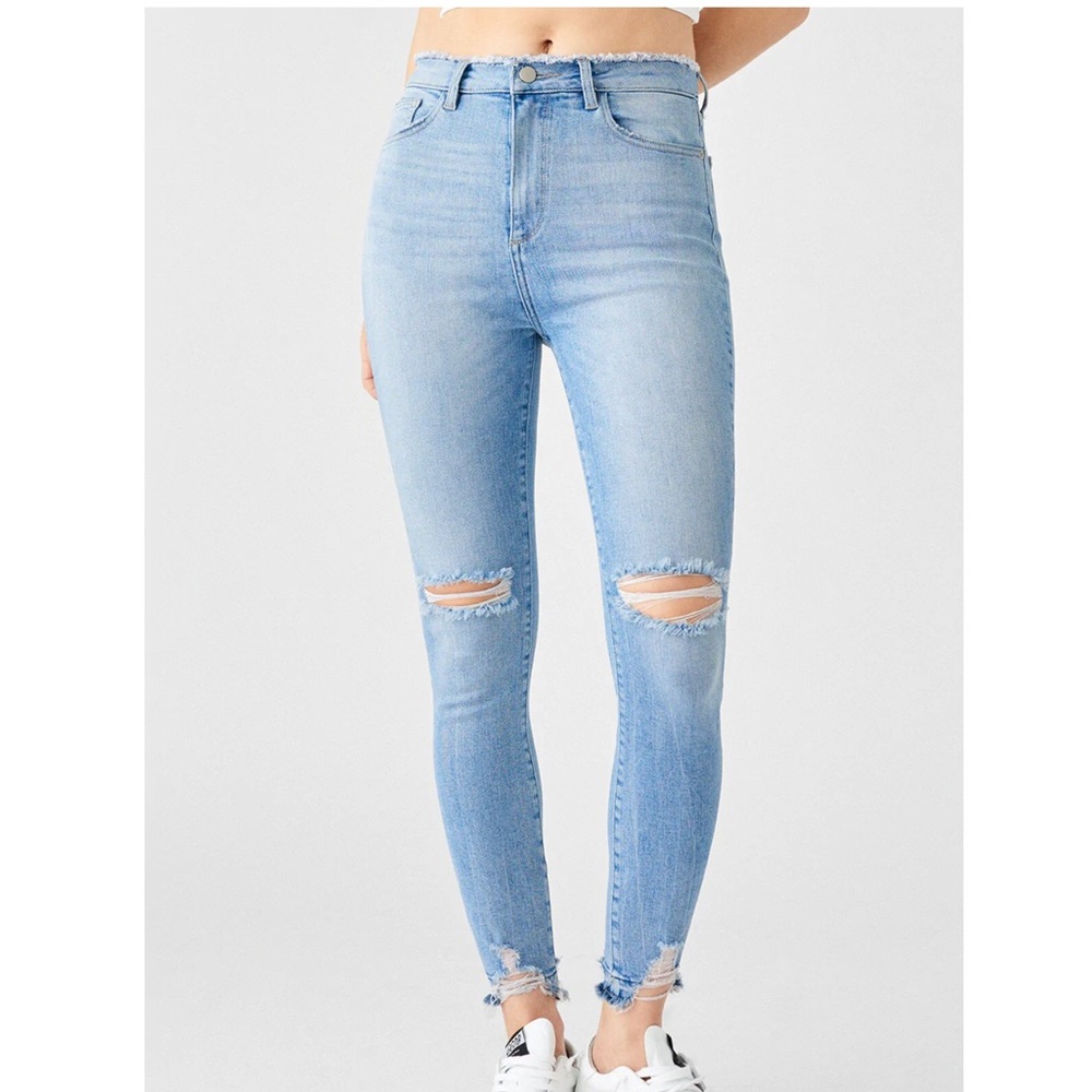 DL1961 Chrissy ultra high rise skinny jeans - Picture 2 of 12